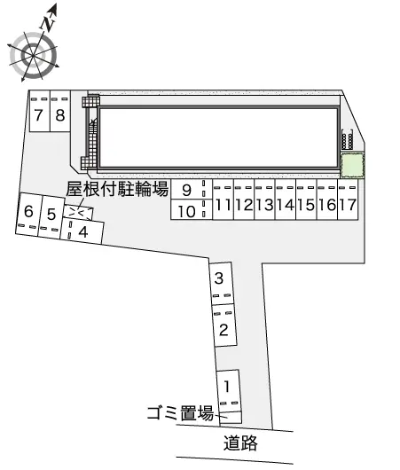 ★手数料０円★富士宮市大岩　月極駐車場（LP）